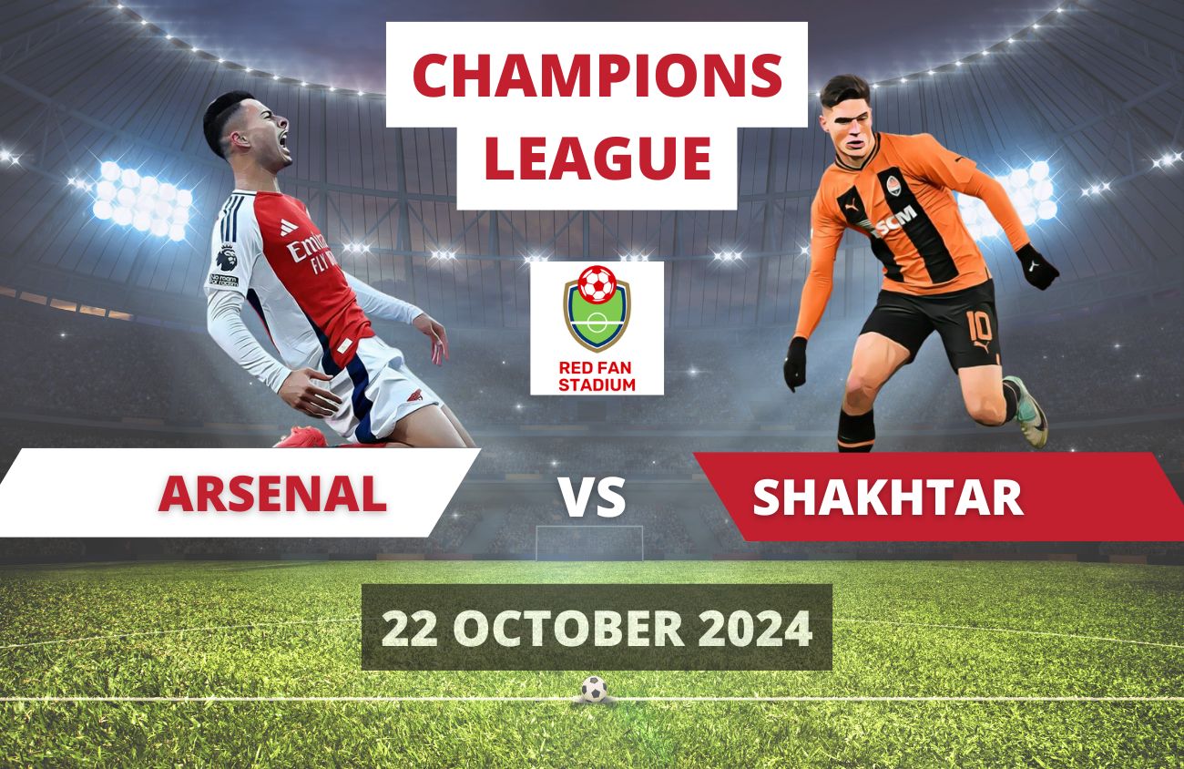 Arsenal 1 vs 0 Shakhtar Donetsk – Match Review – 22 Oct 2024